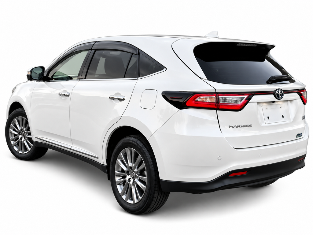 Toyota Harrier (Pearl White)